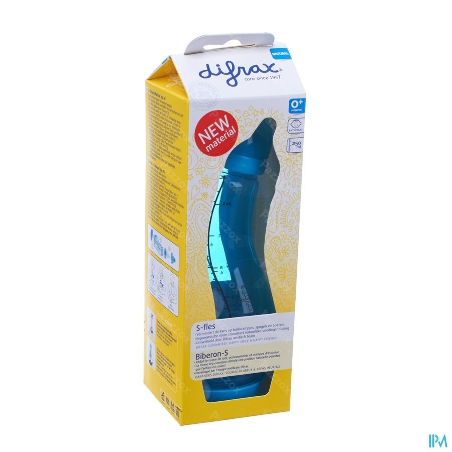 Difrax S-fles Natural Boy 250ml