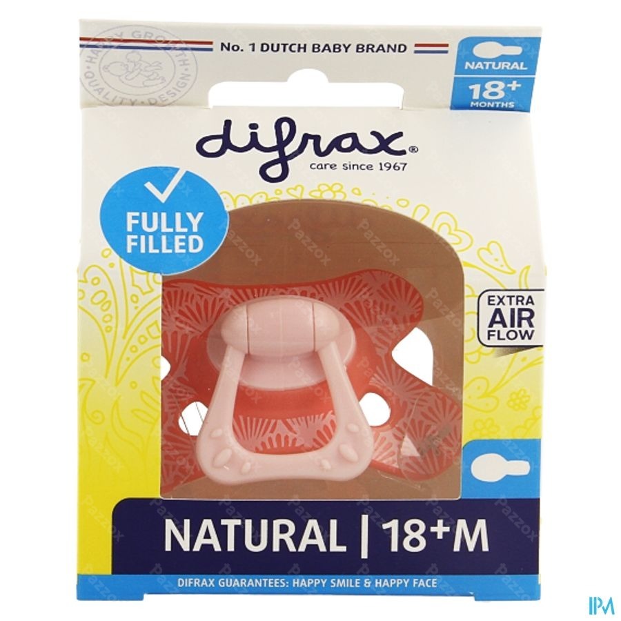 Difrax Fopspeen Natural 18m+