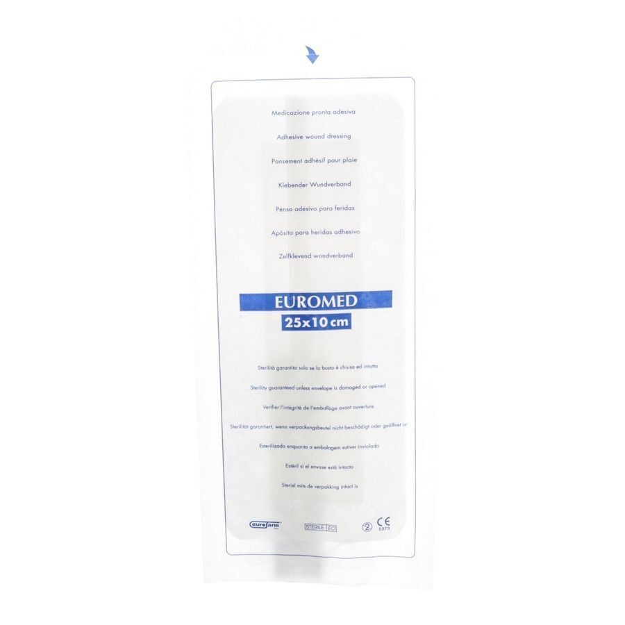 Euromed 10x25cm 5 Eilandpleister Steriel