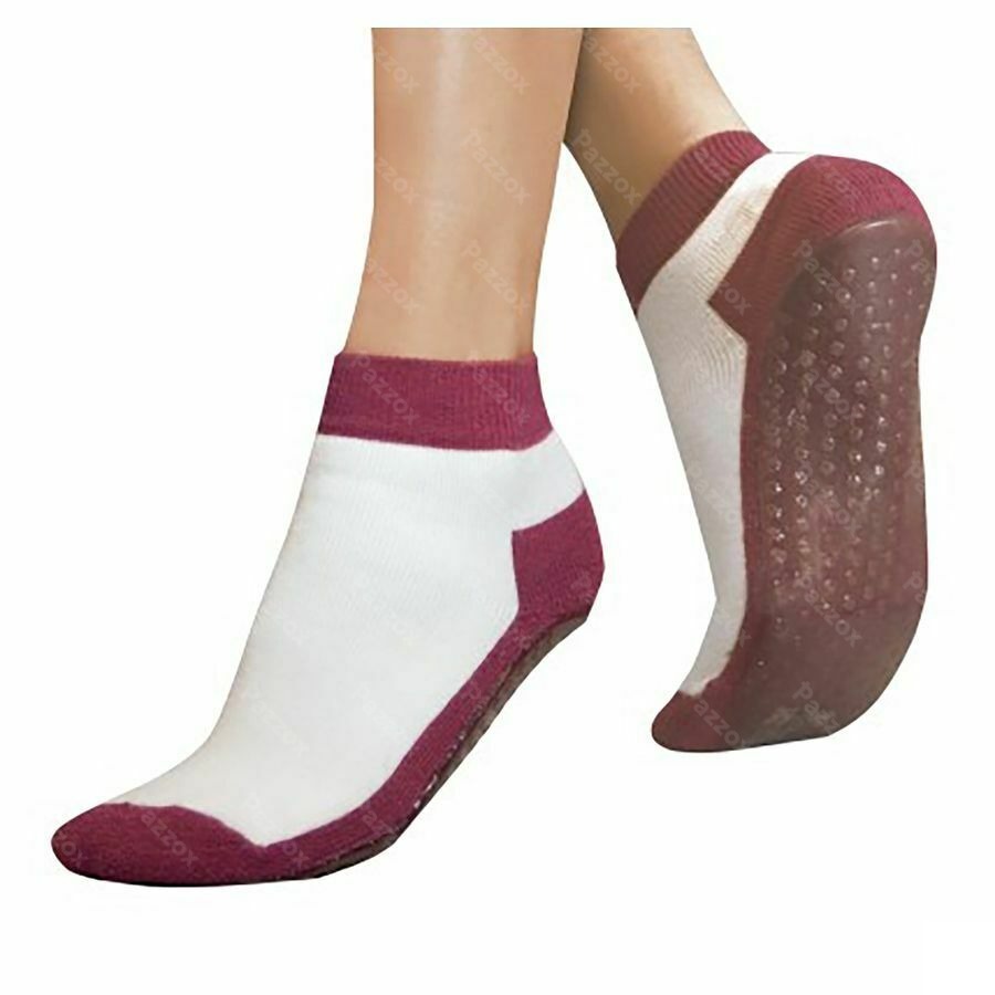 Suprima 4820 Antislip Sok Bordeaux 39/42