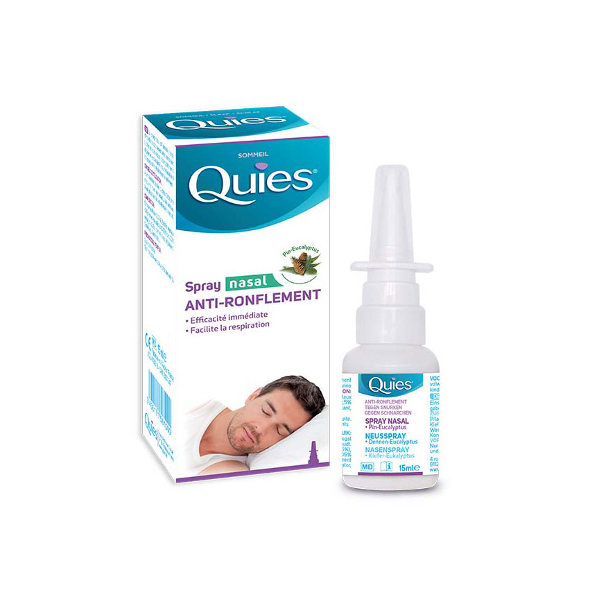 Quies Tegen Snurken Den Eucalyptus Neusspray 15ml