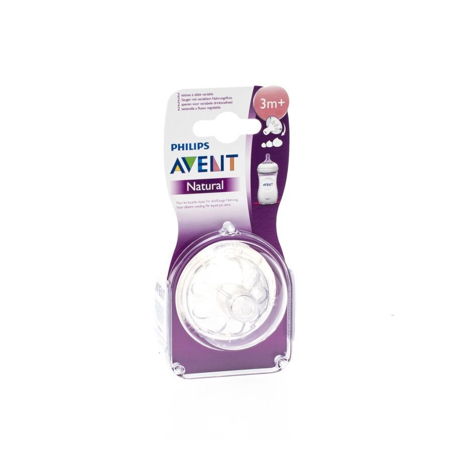 Philips Avent Natural Zuigspeen Variabel 1