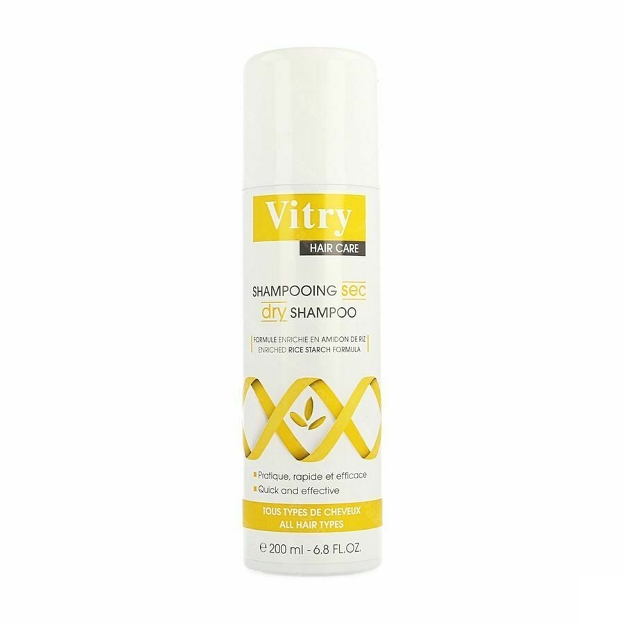 Vitry Droogshampoo Aerosol Alle Haartypes 200ml