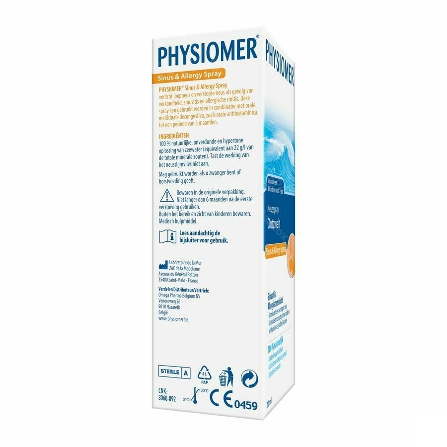 Physiomer Sinus Pocket 20ml New Verv.2374817