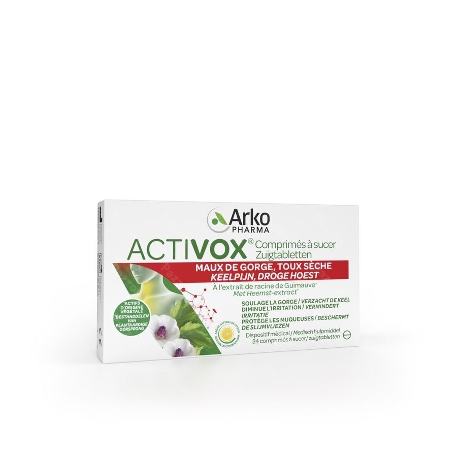 Activox Keelpijn Zuigtabletten 24