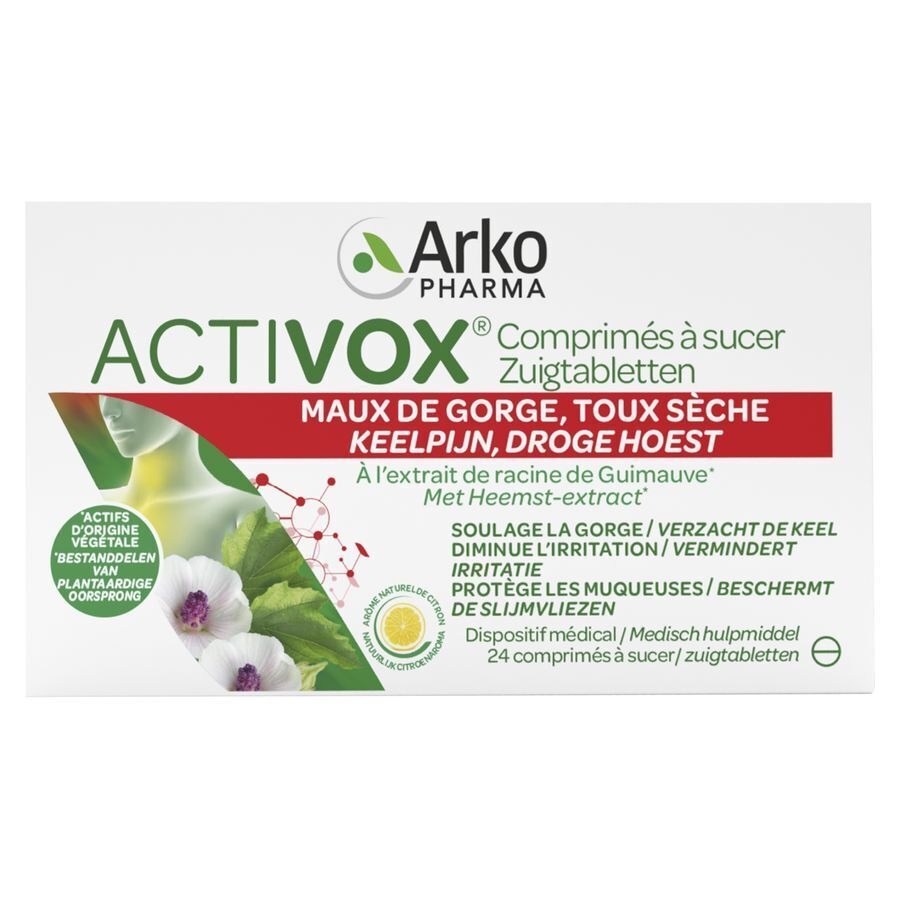 Activox Keelpijn Zuigtabletten 24