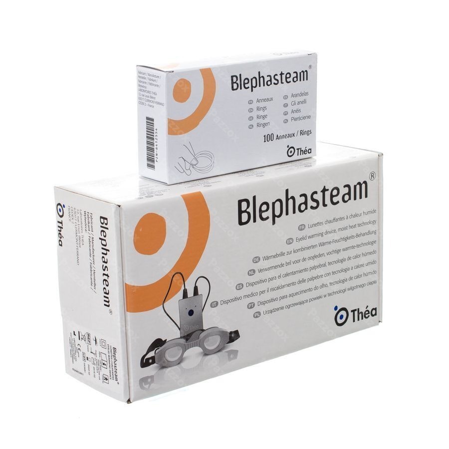 Blephasteam Verwarmende Bril + 100 Ringen