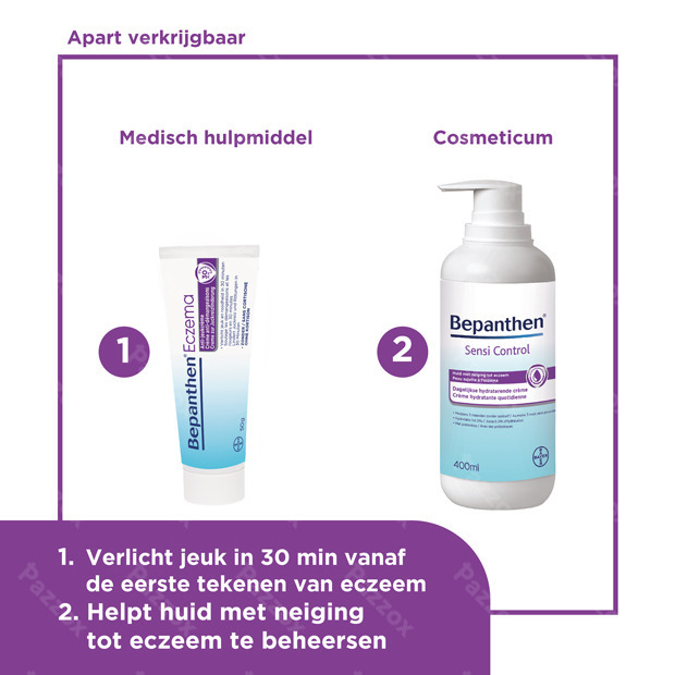 Bepanthen Eczema Anti-jeuk Crème Zonder Cortisone 20g