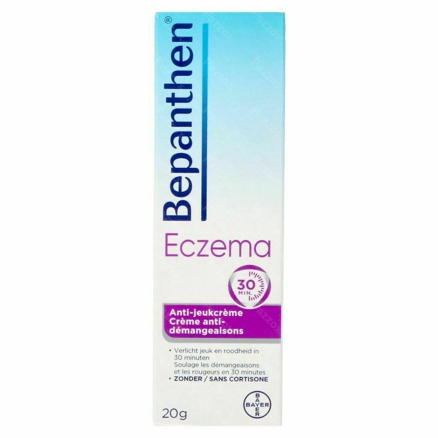 Bepanthen Eczema Anti-jeuk Crème Zonder Cortisone 20g