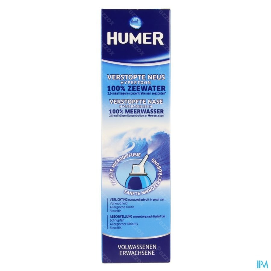 Humer Spray Hypertonisch Volw 50ml