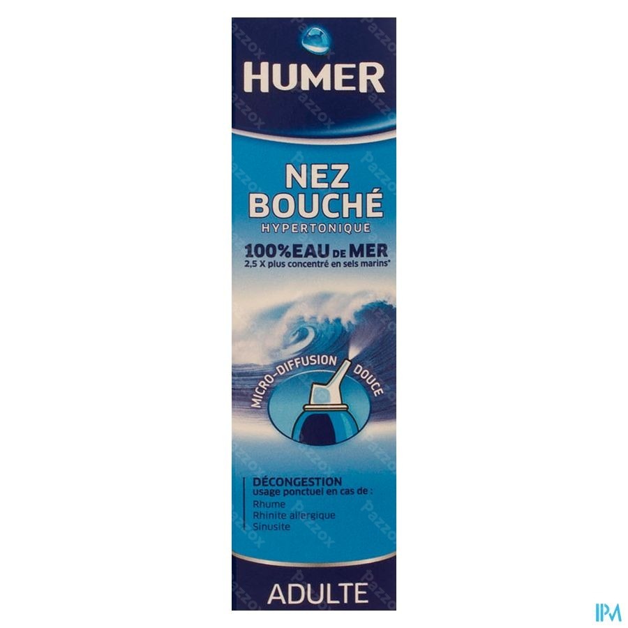 Humer Spray Hypertonisch Volw 50ml