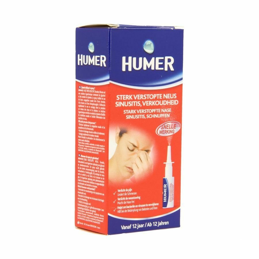 Humer Neusspray Erg Verstopte Neus 15ml