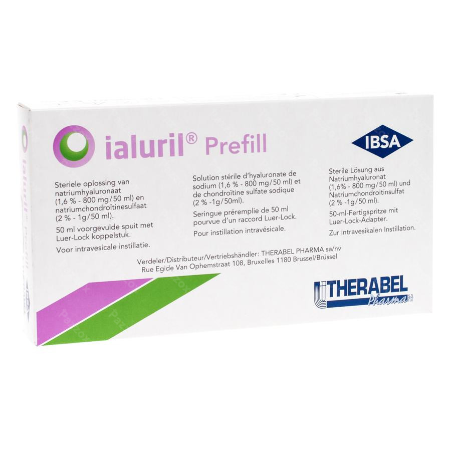 Ialuril Prefill Voorgevulde Spuit 1x50ml