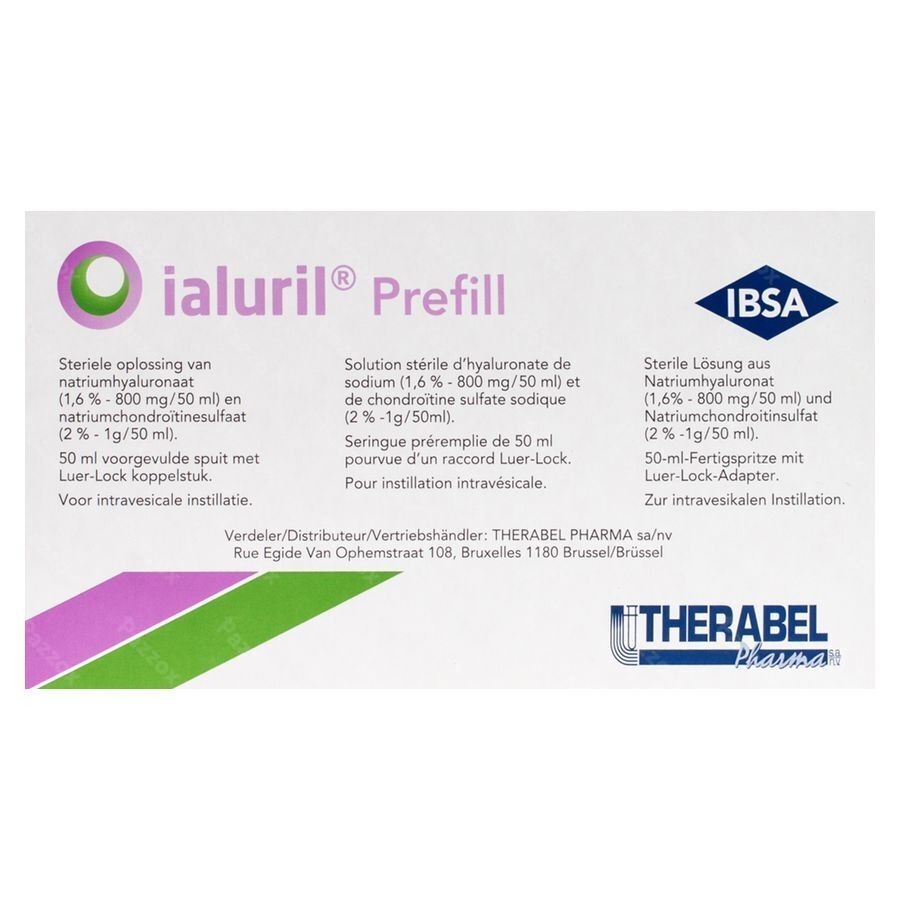 Ialuril Prefill Voorgevulde Spuit 1x50ml