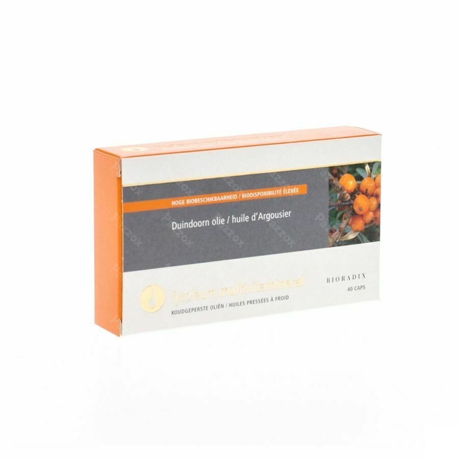 Fytoleum Multivitamineral Duindoornolie Caps 40