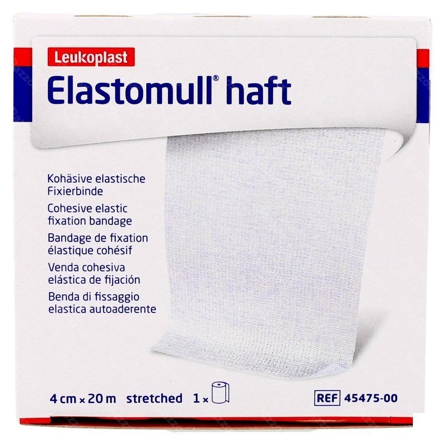Elastomull Haft Latexvrij 4cmx20m 4547500