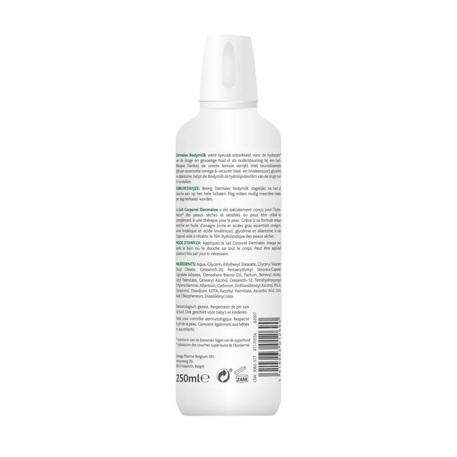 Dermalex Bodymilk Nf 250ml