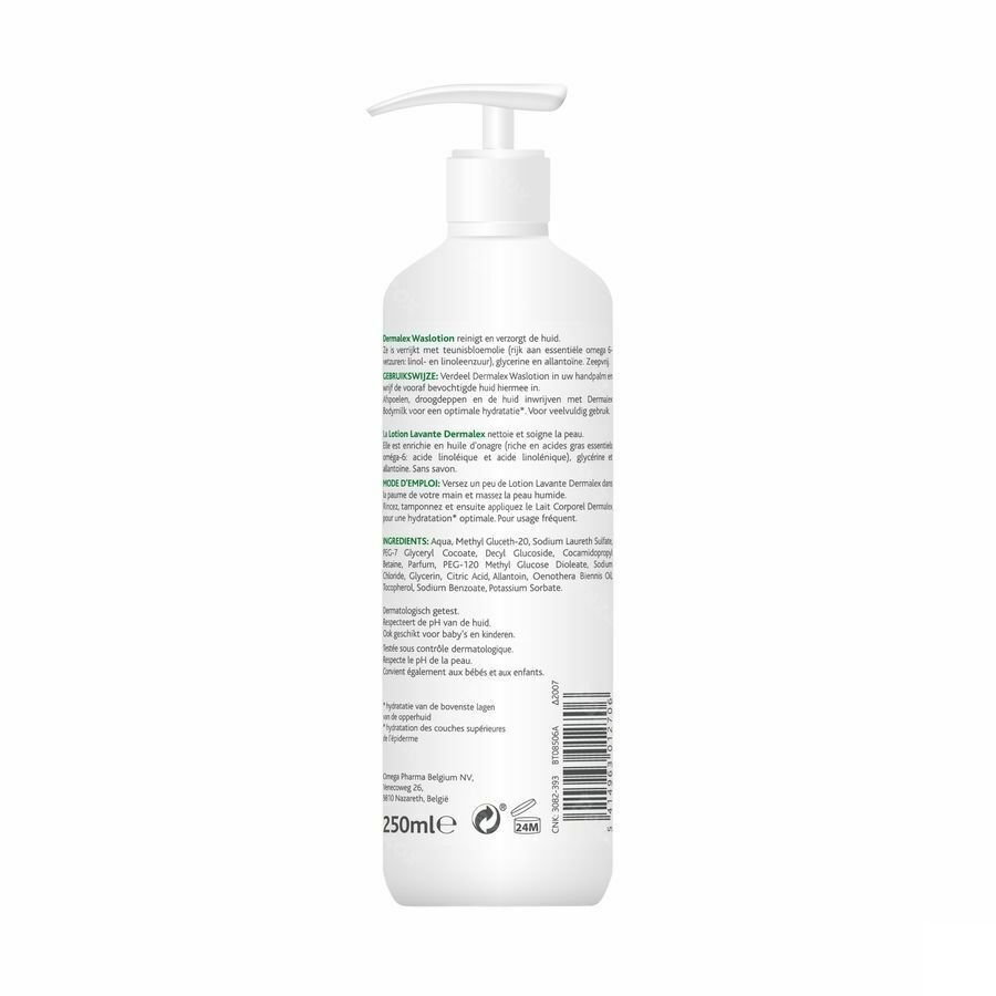 Dermalex Waslotion Nf 250ml