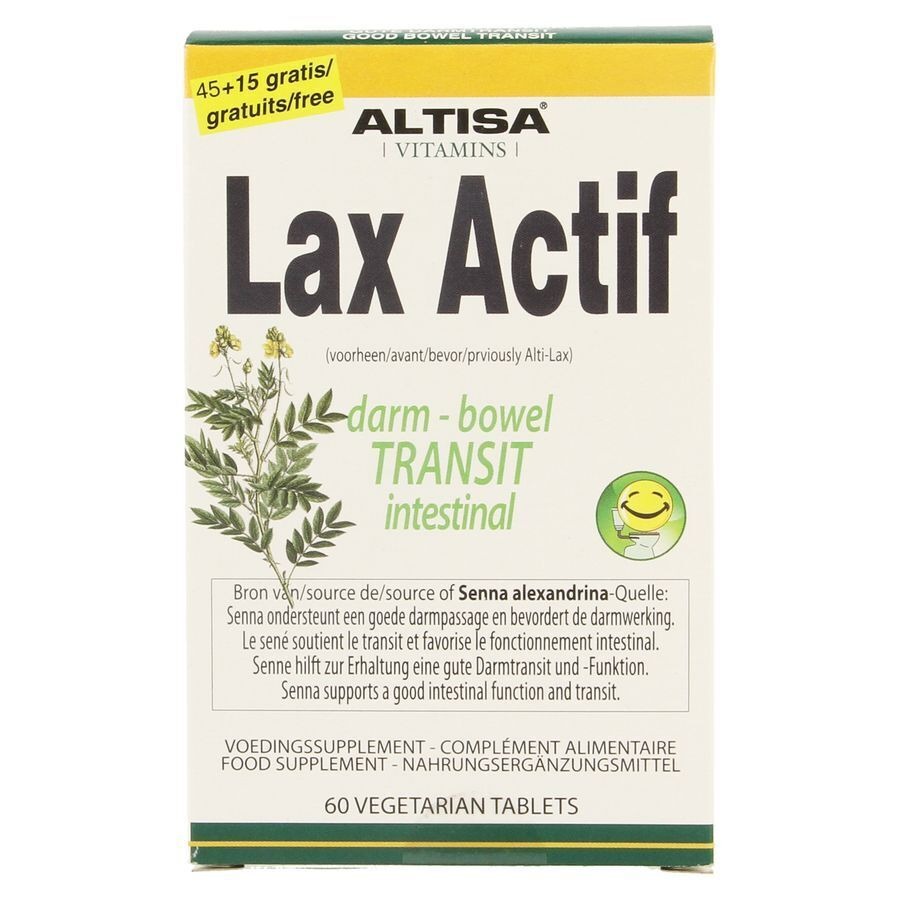 Altisa Lax Actif Caps 45+15 Gratis
