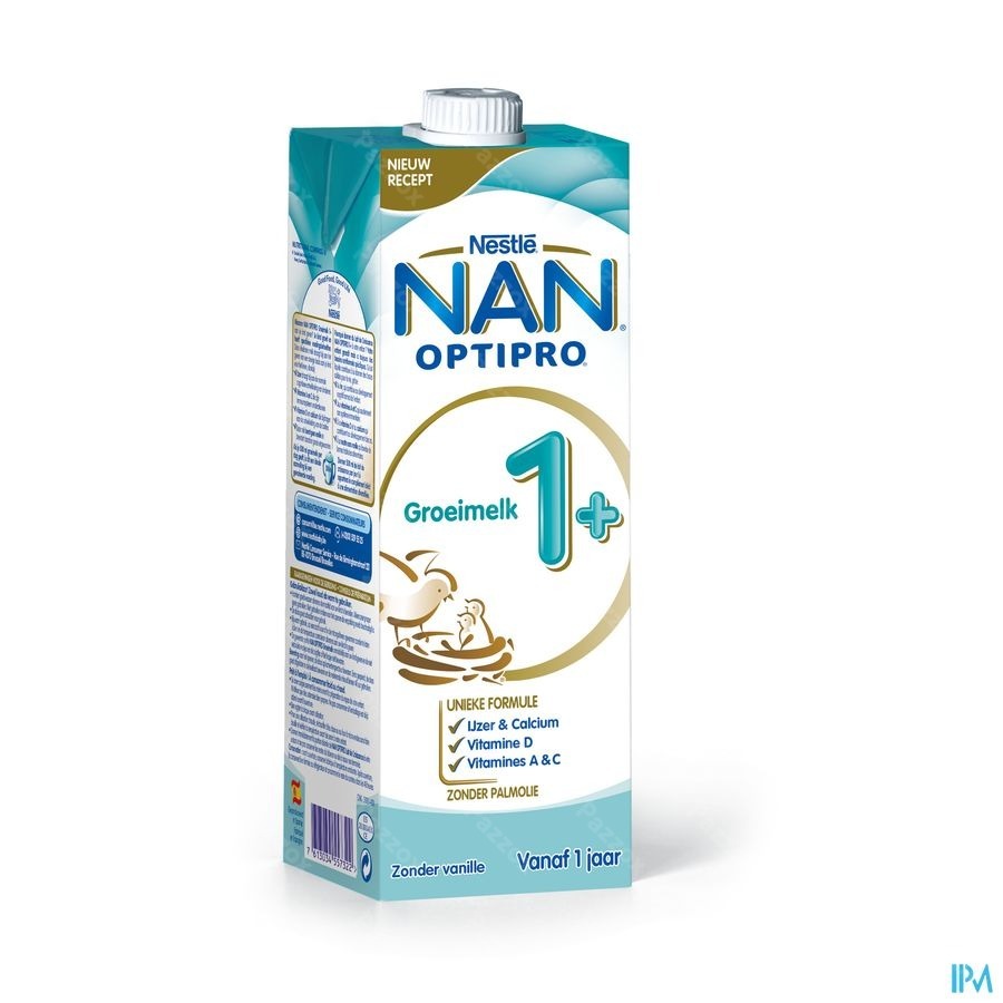 Nan Optipro Groeimelk Baby 1+ Jaar 1L