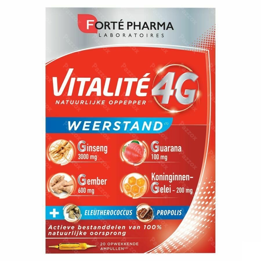 Vitalite 4g Weerstand Amp 20x10ml