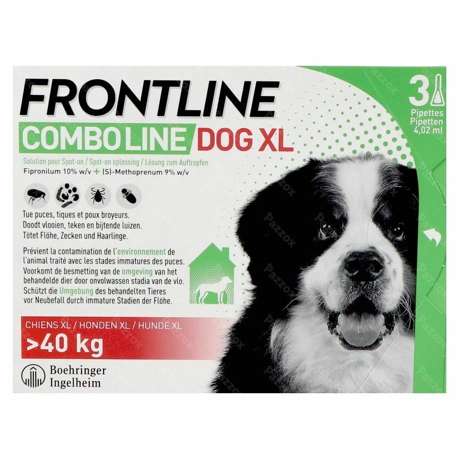 Frontline Combo Line Dog Xl >40kg 3x4,02ml