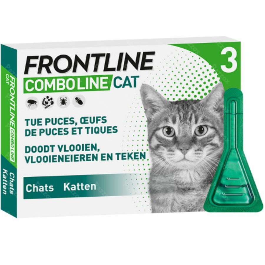Oeps Behandeling kromme Frontline Combo Line Cat 3x0,5ml kopen - Pazzox, online apotheek