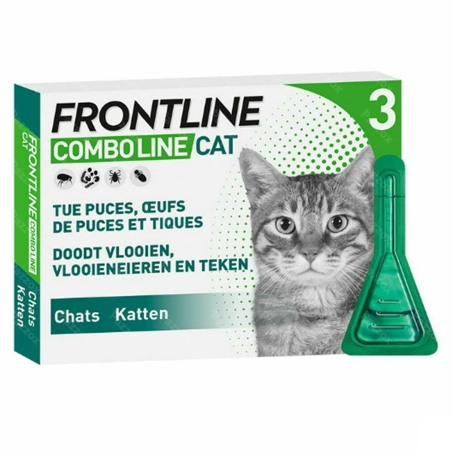 Maak het zwaar Rimpelingen advies Frontline Combo Line Cat 3x0,5ml kopen - Pazzox, online apotheek