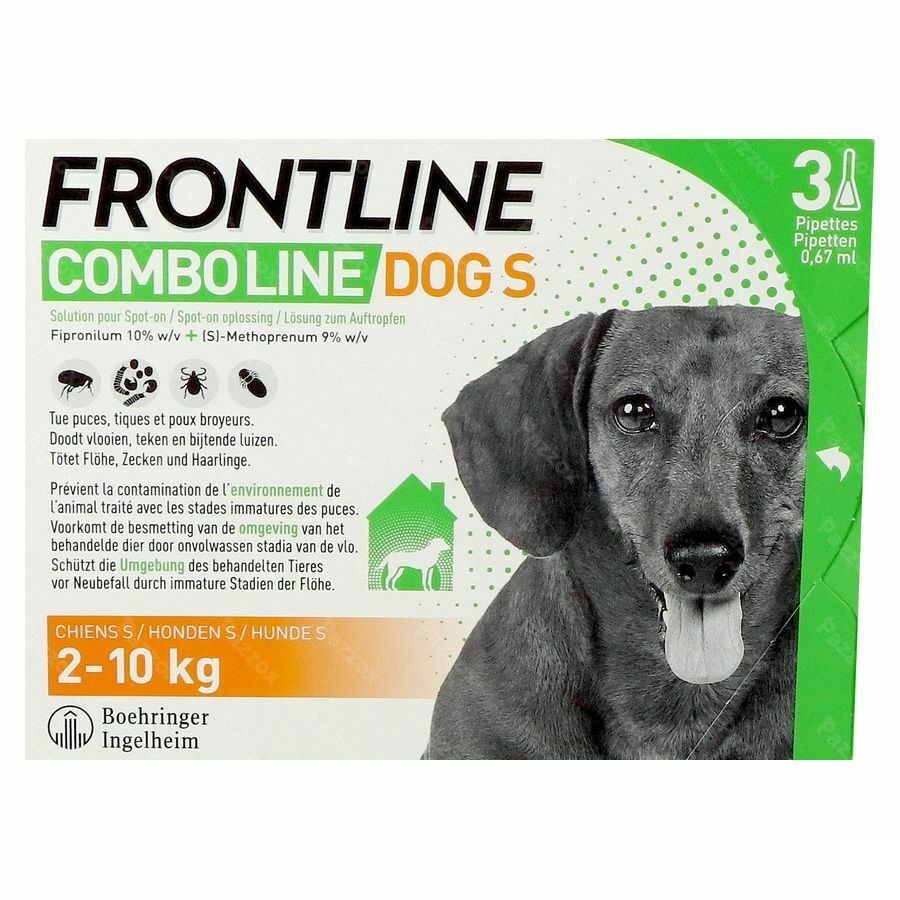 Frontline Combo Line Dog S 2-10kg 3x0,67ml