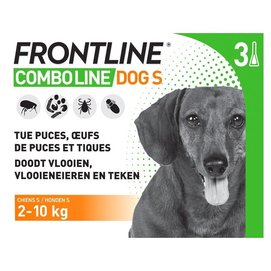Frontline Combo Line Dog S 2-10kg 3x0,67ml