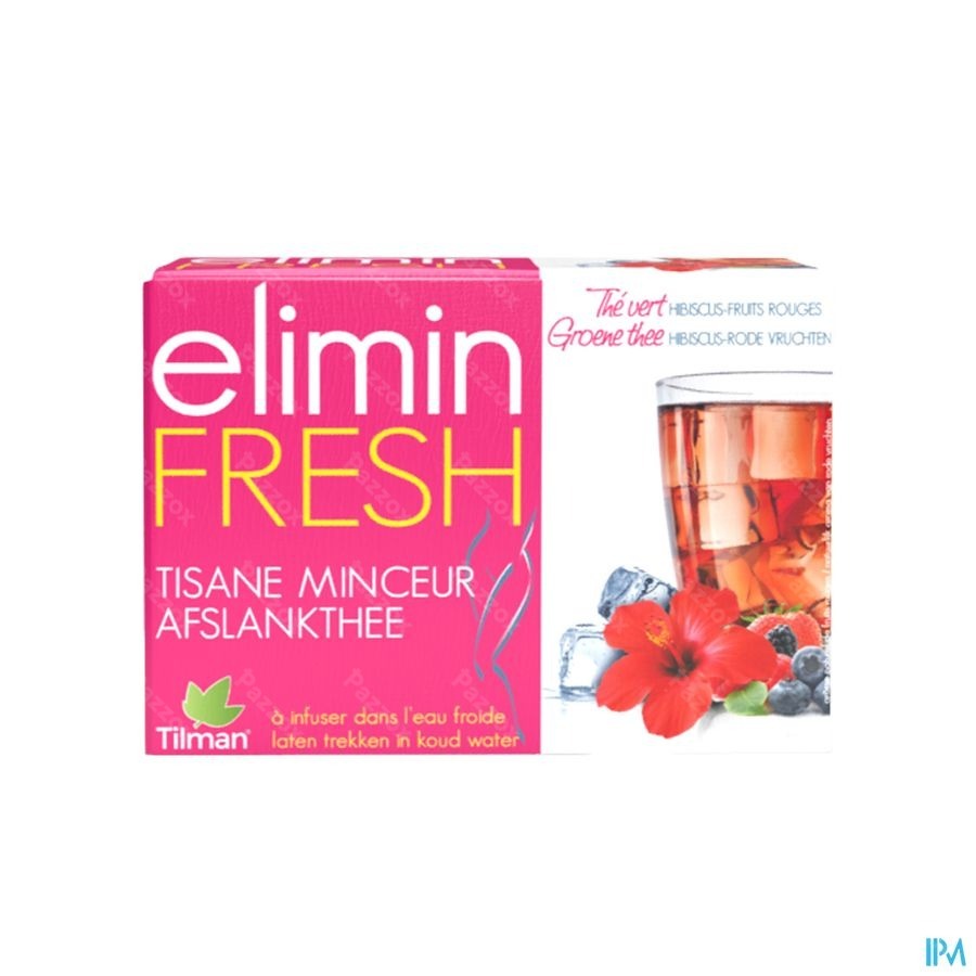 Elimin Fresh Hibiscus-rode Vruchten Tea-bags 24
