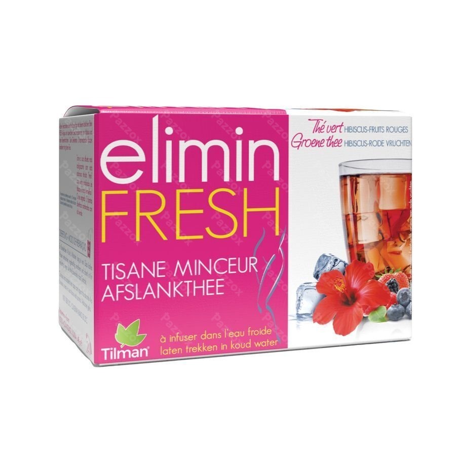 Elimin Fresh Hibiscus-rode Vruchten Tea-bags 24
