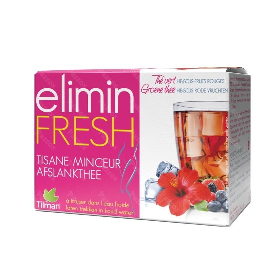 Elimin Fresh Hibiscus-rode Vruchten Tea-bags 24