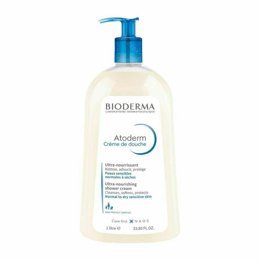 Bioderma Atoderm Voedende en Beschermende Wascrème 1l