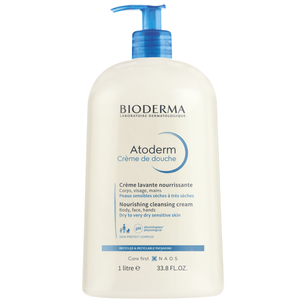 Bioderma Atoderm Voedende en Beschermende Wascrème 1l