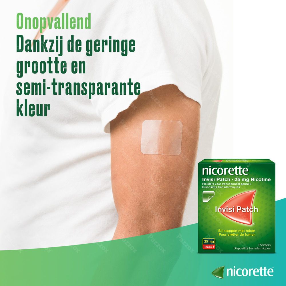 Nicorette Invisi 25mg 14 Patches