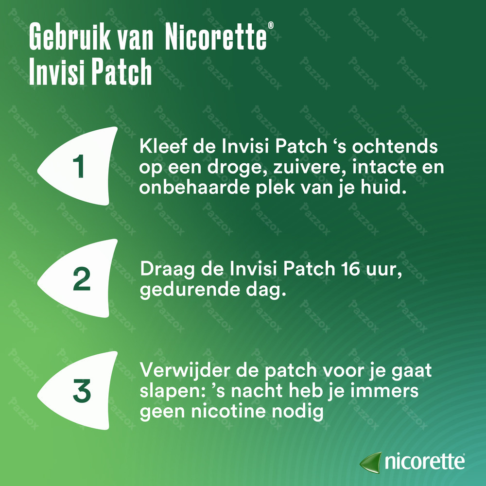 Nicorette Invisi 25mg 14 Patches