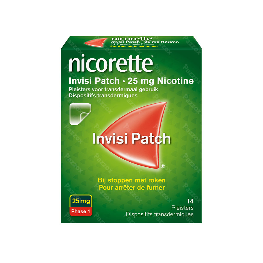 Nicorette Invisi 25mg 14 Patches
