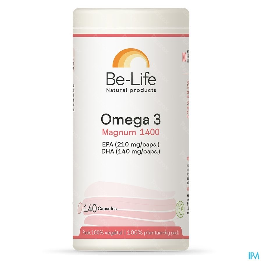 Be-Life Omega 3 Magnum 1400 140 Capsules
