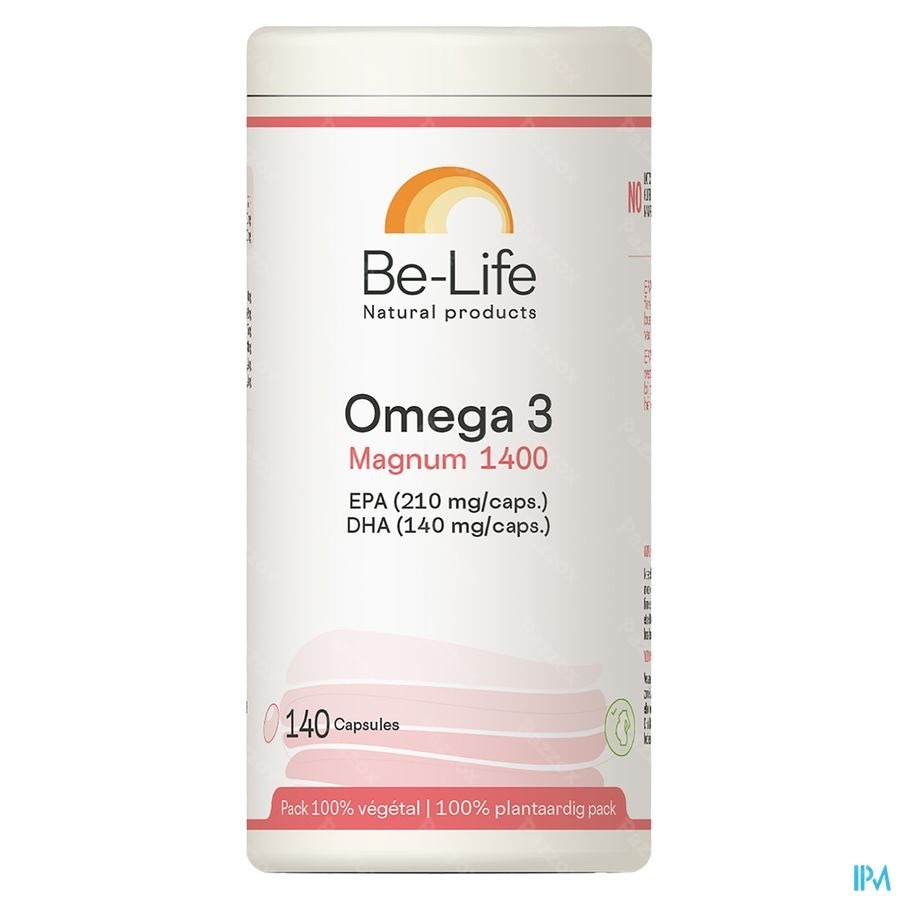 Be-Life Omega 3 Magnum 1400 140 Capsules