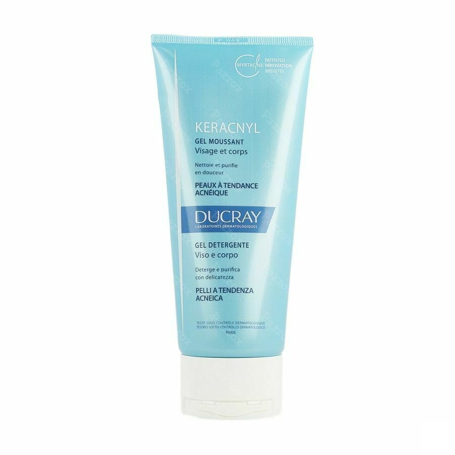 Ducray Keracnyl Schuimgel Nf 200ml