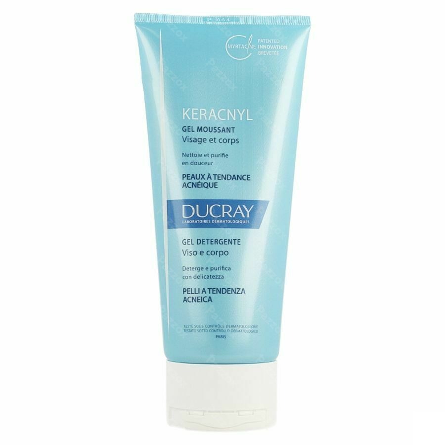 Ducray Keracnyl Schuimgel Nf 200ml