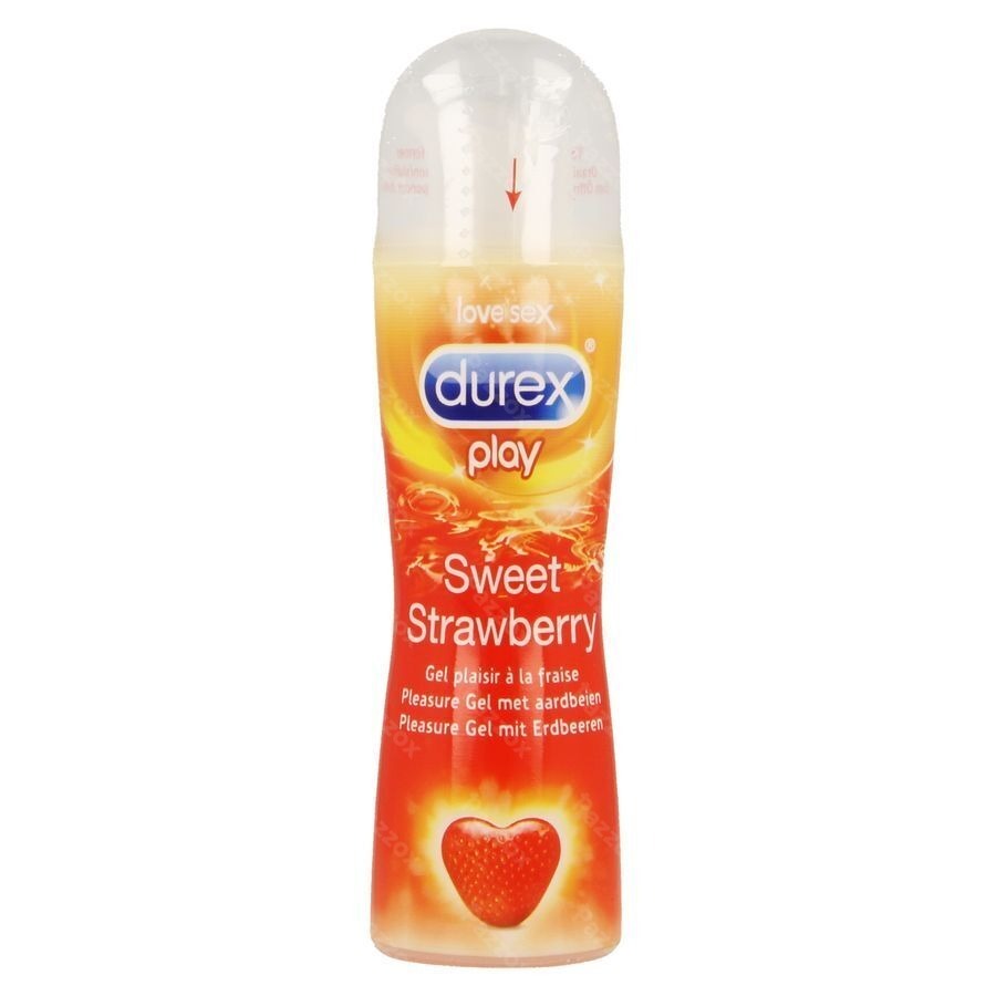 Durex Play Sweet Strawberry Glijmiddel Gel 50ml