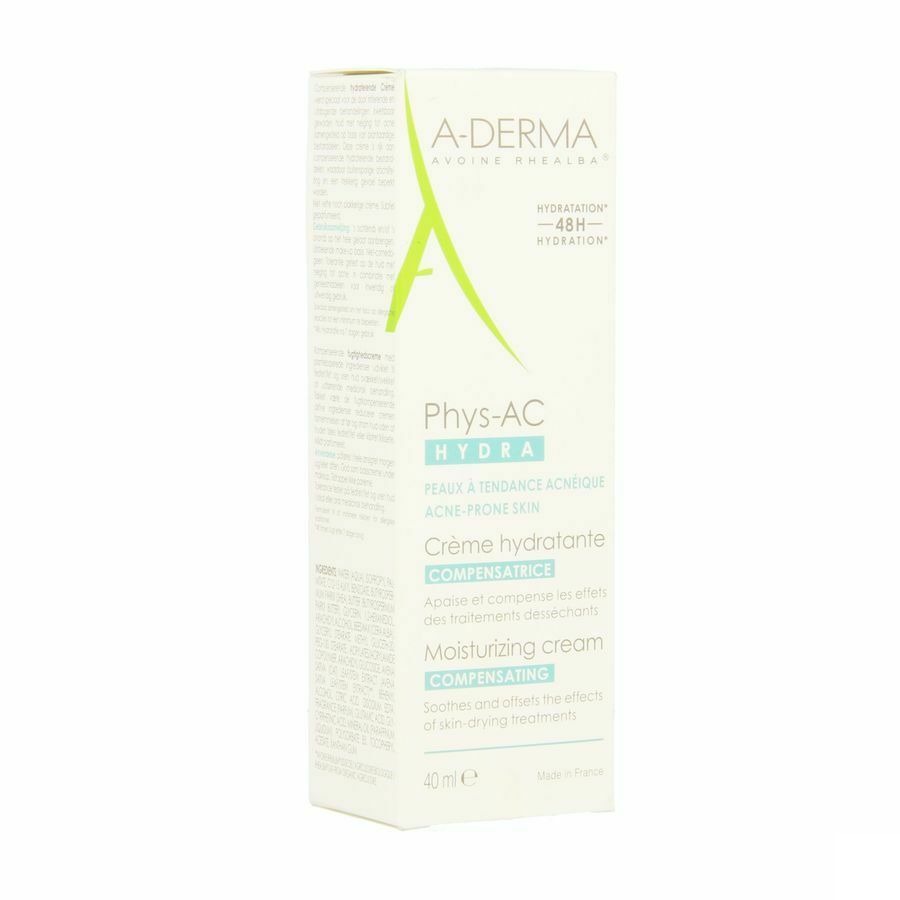 Aderma Phys-ac Hydra Creme Compenserend Tube 40ml