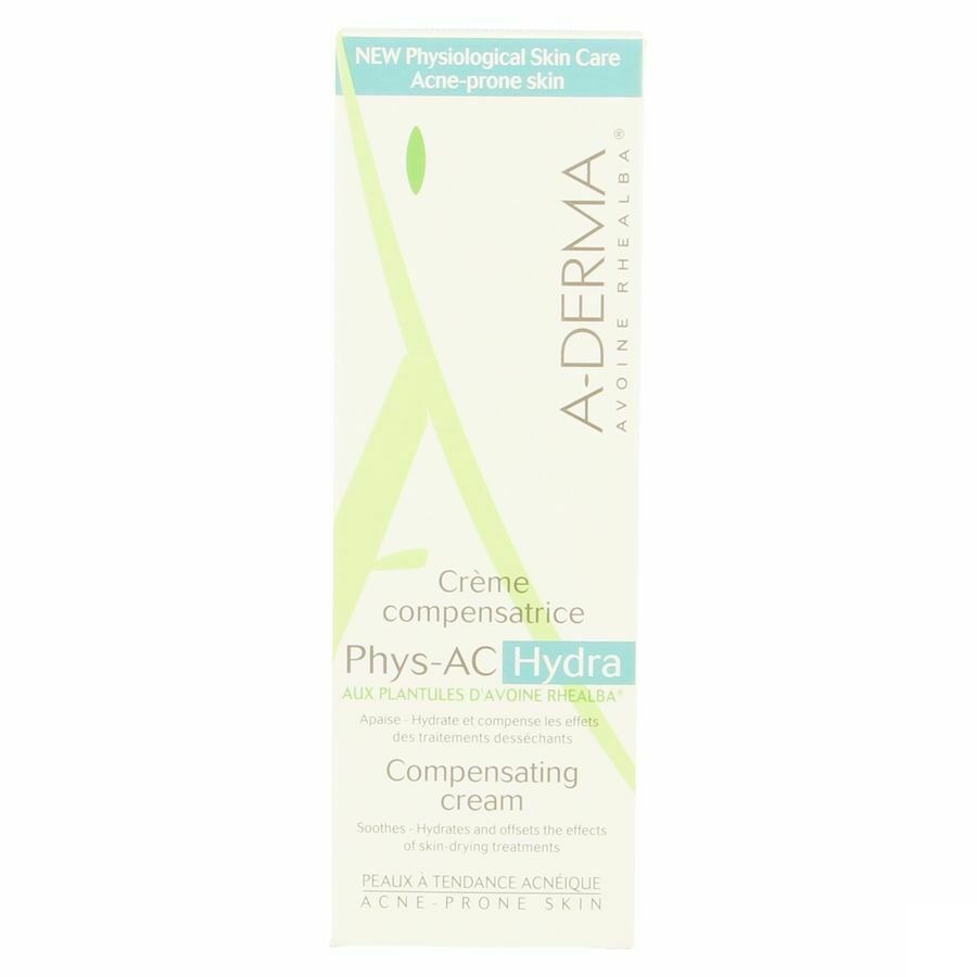 Aderma Phys-ac Hydra Creme Compenserend Tube 40ml