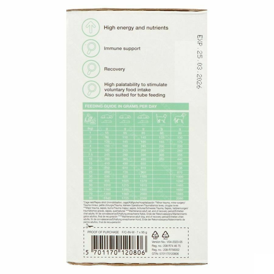 Specific Fdw Food Allergy Management 7x100g