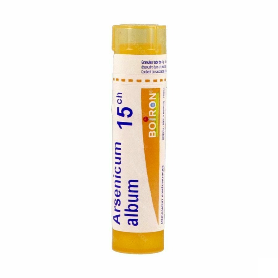 Boiron Arsenicum Album 15CH Granulen 4g