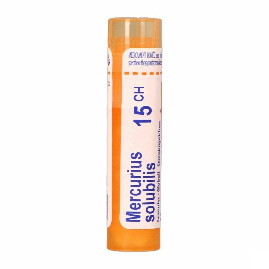 Boiron Mercurius Solubilis 15CH Granulen 4g
