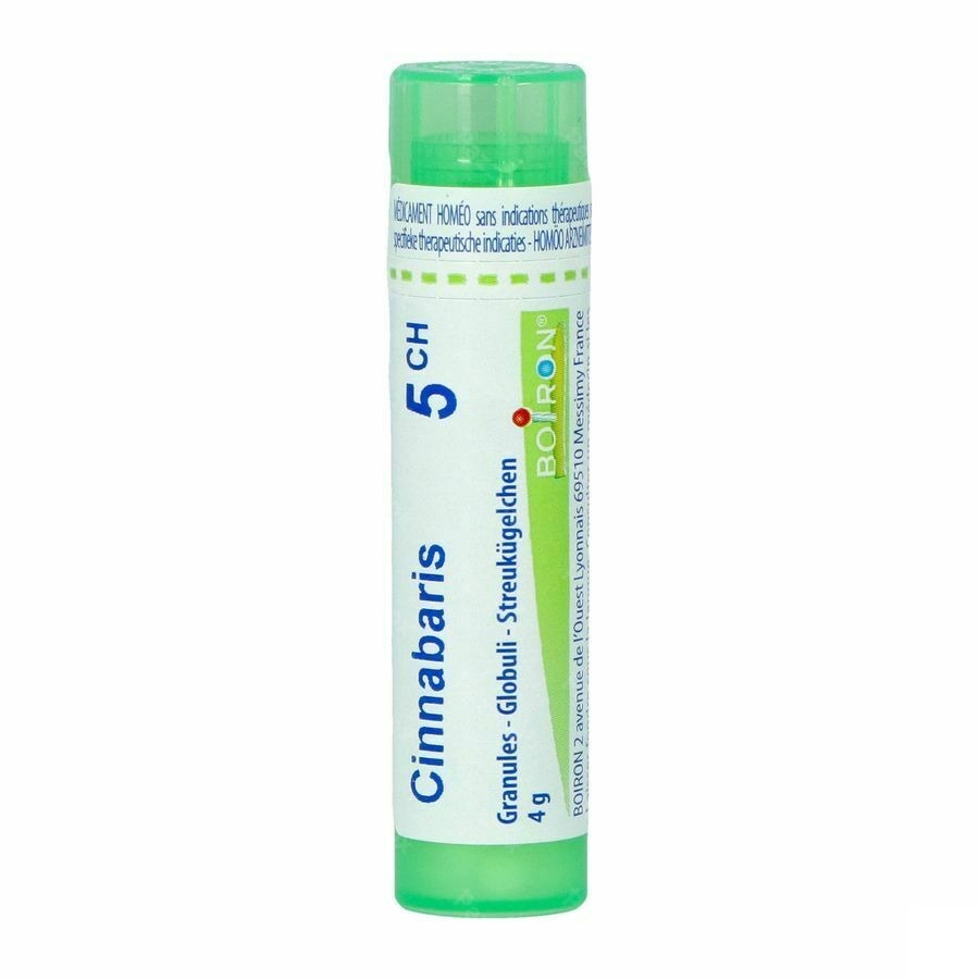 Boiron Cinnabaris 5CH Granulen 4g