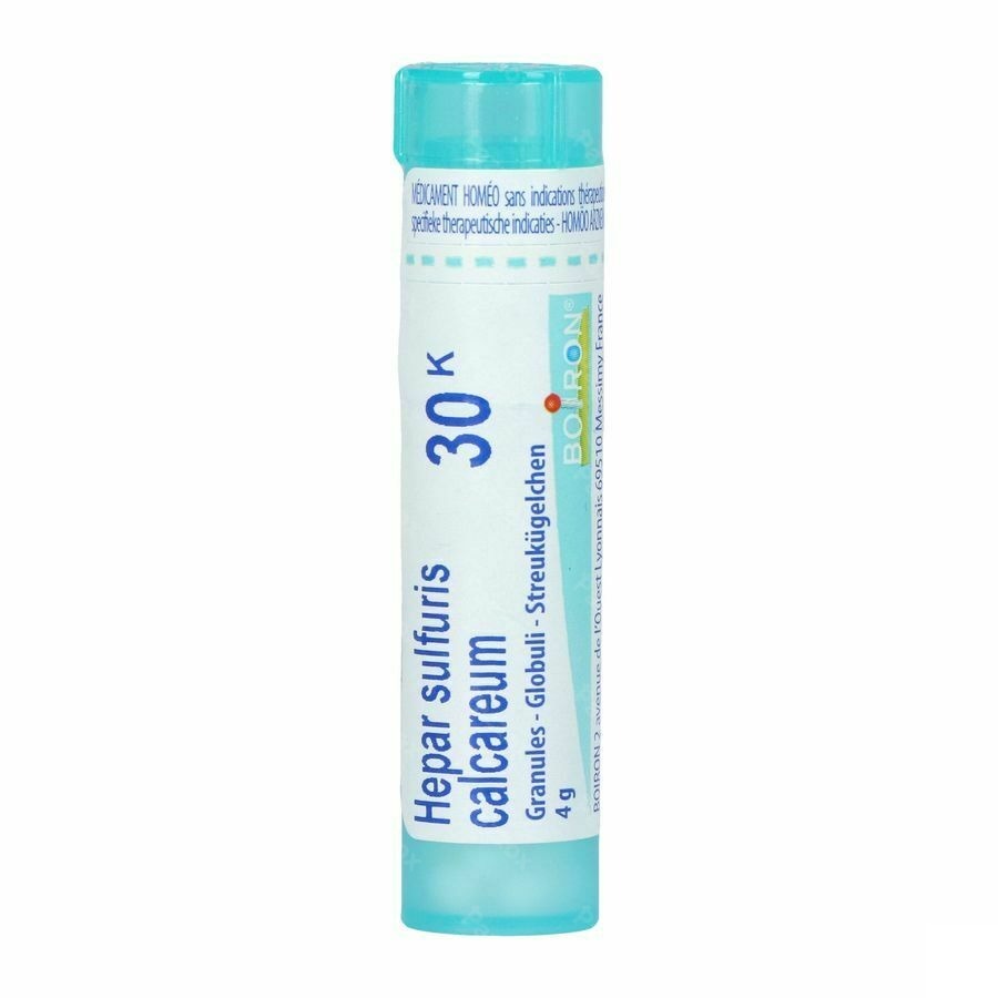 Boiron Hepar Sulfuris Calcareum 30K Granulen 4g
